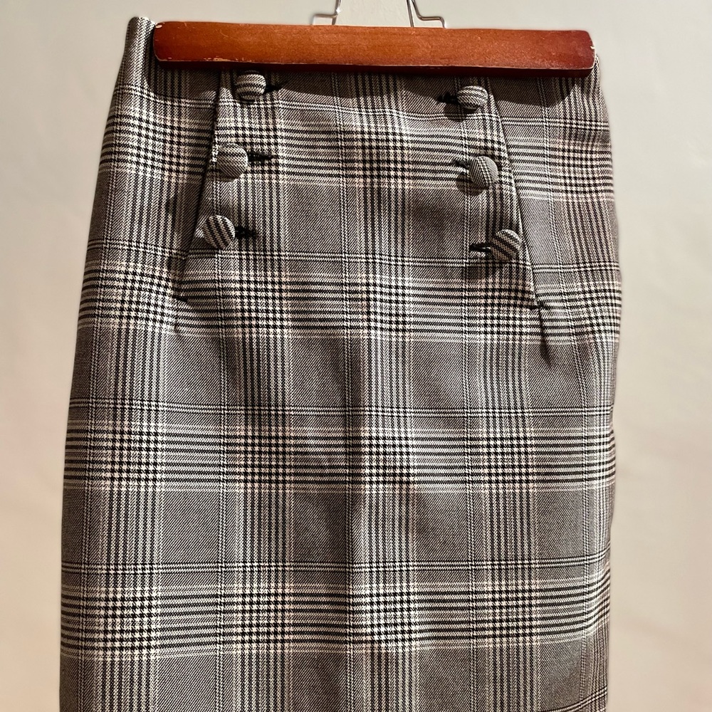 H&M plaid skirt